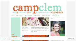 Desktop Screenshot of campclem.com